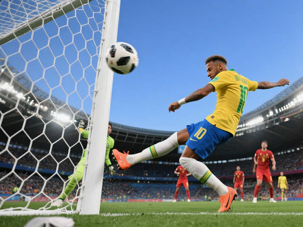 角球绝技破网 内马尔喜获首粒'奥运金球 角球绝技破网 内马尔喜获首粒'奥运金球