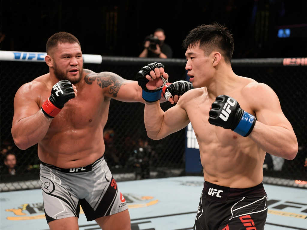 中国力量闪耀！UFC：张名扬4分钟KO‘狮心’史密斯，豪取三连胜！
